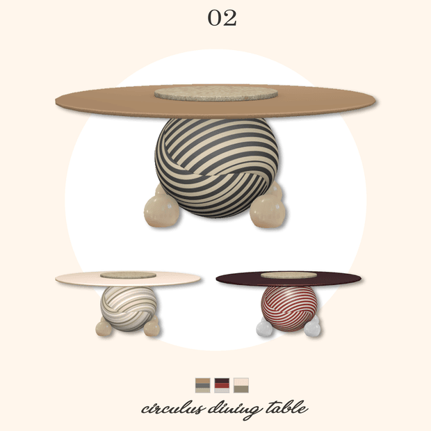 Галерея мода Коллекция обеденных столов La Trove #2